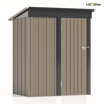 Patiowell 5x3 FT Outdoor Storage Shed, Tool Shed