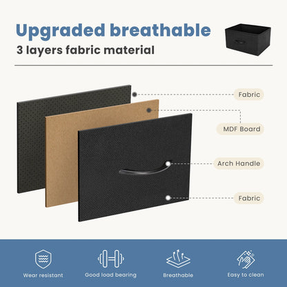 Desser For Bedroom With 7 Fabric Drawers Organizer Storage Closet