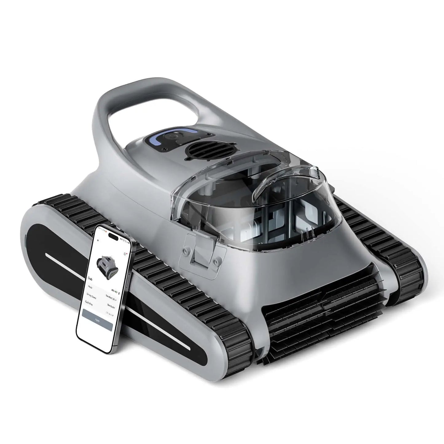 2025 New-Pro Cordless Robotic Cleaner Vacuum,  Inground Pools 2000 Sq.ft,