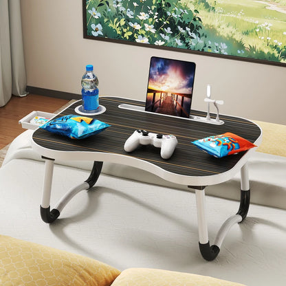 Laptop table tray, breakfast bed tray, laptop table