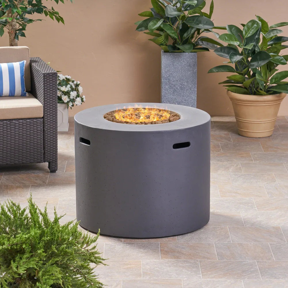 31 Inch Round Outdoor MGO Propane Fire Pit
