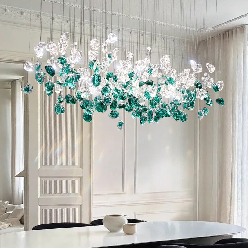 Light luxury modern lighting fixture restaurant chandelier