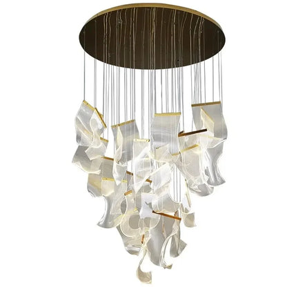 Nordic Lighting Guide LED Chandelier Duplex
