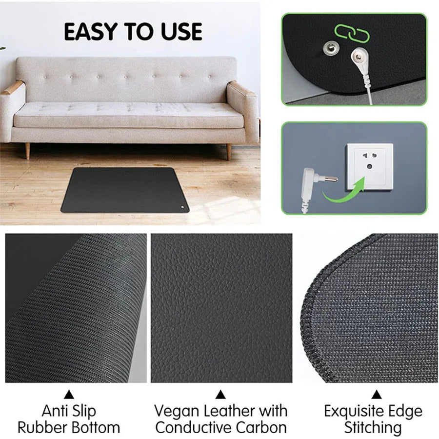 Grounding mat, suitable for home or office, enhance health,