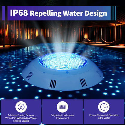 Swimming Pool LED Light RGB Underwater Light Remote