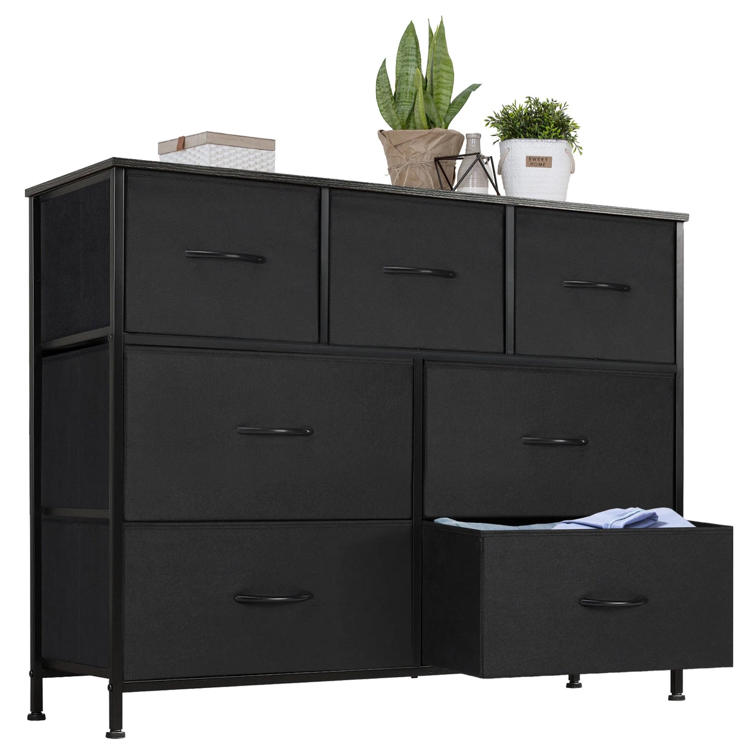 Desser For Bedroom With 7 Fabric Drawers Organizer Storage Closet
