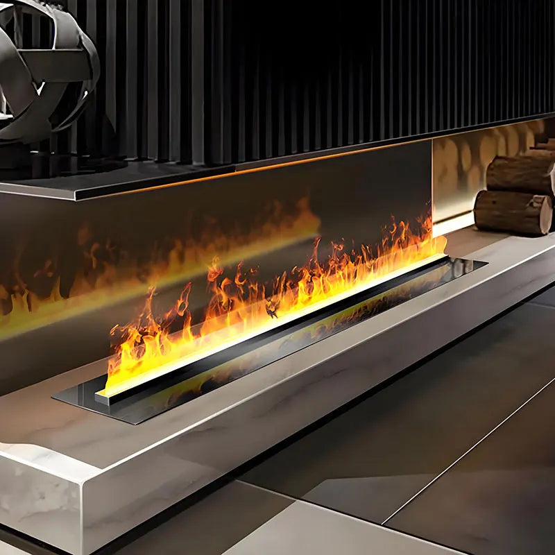 Electric Fireplace 3D Water Vapor Fireplace Local Stock USA Atomized