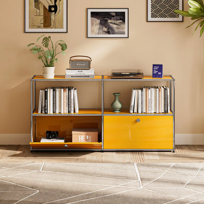 Modern Storage Cabinet Versatile Free-Standing Organizer