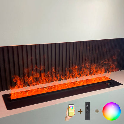 Electric Fireplace 3D Water Vapor Fireplace Local Stock USA Atomized