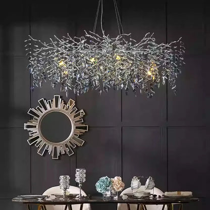 Modern Crystal Chandelier. Suitable For Dining Room, Living Room,