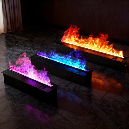 Electric Fireplace 3D Water Vapor Fireplace Local Stock USA Atomized