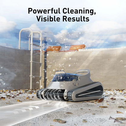 2025 New-Pro Cordless Robotic Cleaner Vacuum,  Inground Pools 2000 Sq.ft,
