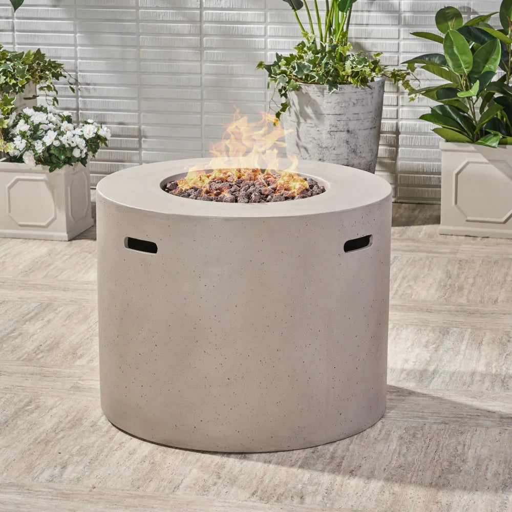 31 Inch Round Outdoor MGO Propane Fire Pit
