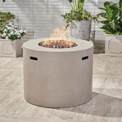 31 Inch Round Outdoor MGO Propane Fire Pit