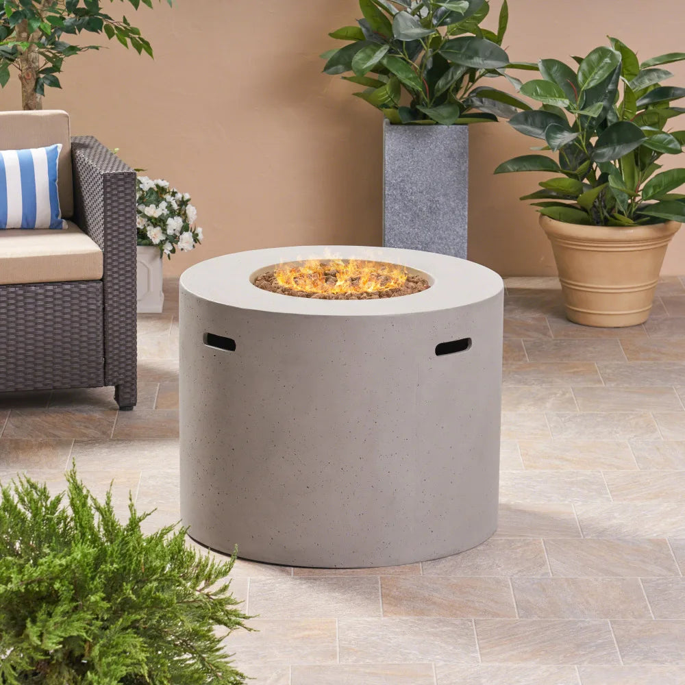 31 Inch Round Outdoor MGO Propane Fire Pit