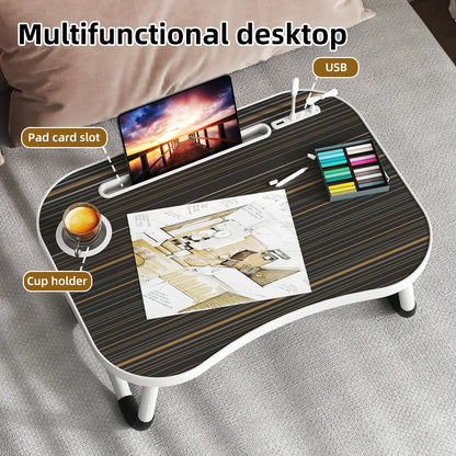 Laptop table tray, breakfast bed tray, laptop table