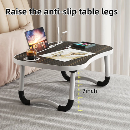 Laptop table tray, breakfast bed tray, laptop table