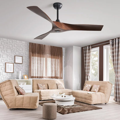 Modern 52-inch Ceiling fan  DC 6-speed remote control