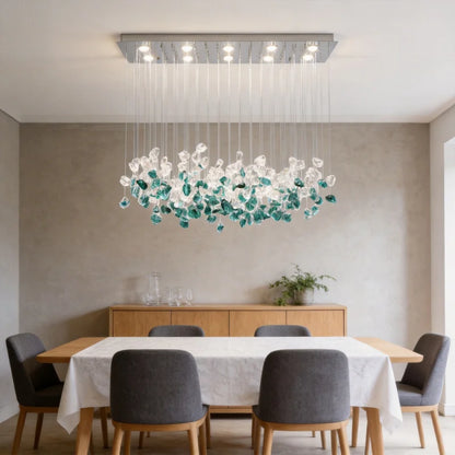 Light luxury modern lighting fixture restaurant chandelier