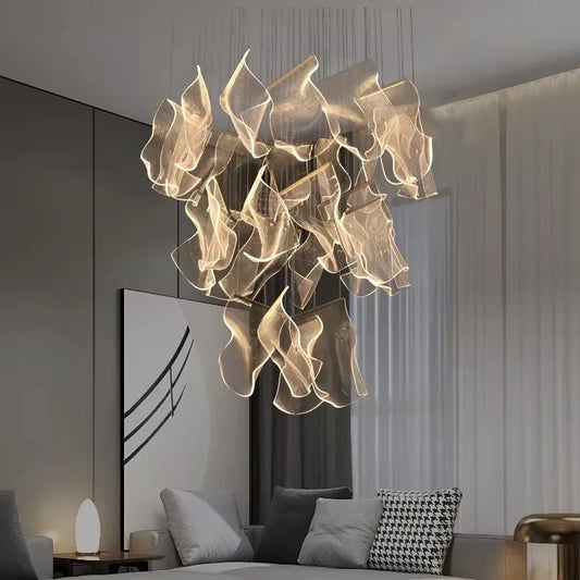 Nordic Lighting Guide LED Chandelier Duplex