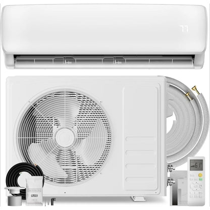 12000BTU Mini Split AC/Heating System, Energy Efficient