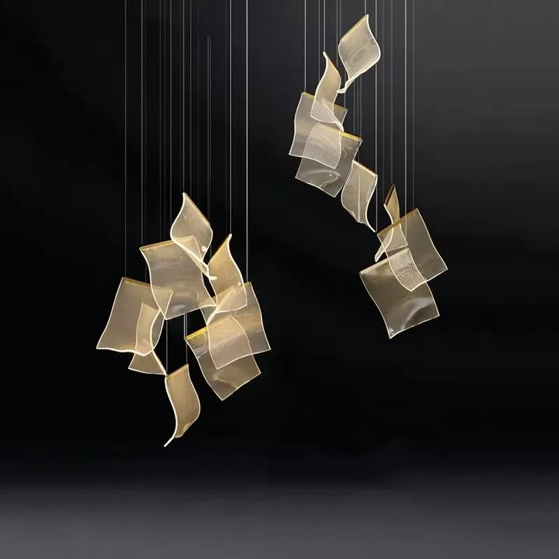 Nordic Lighting Guide LED Chandelier Duplex