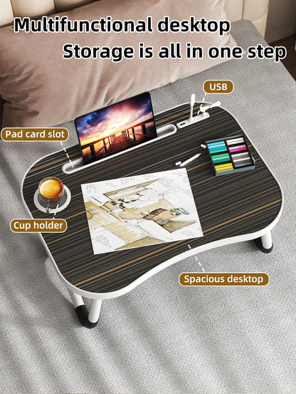 Laptop table tray, breakfast bed tray, laptop table