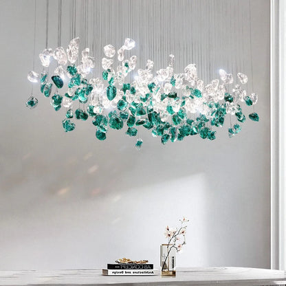 Light luxury modern lighting fixture restaurant chandelier