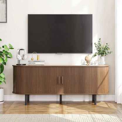 TV Stand Living Room Furniture with Power/Storage Outlet for TVs