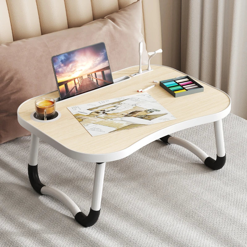 Laptop table tray, breakfast bed tray, laptop table