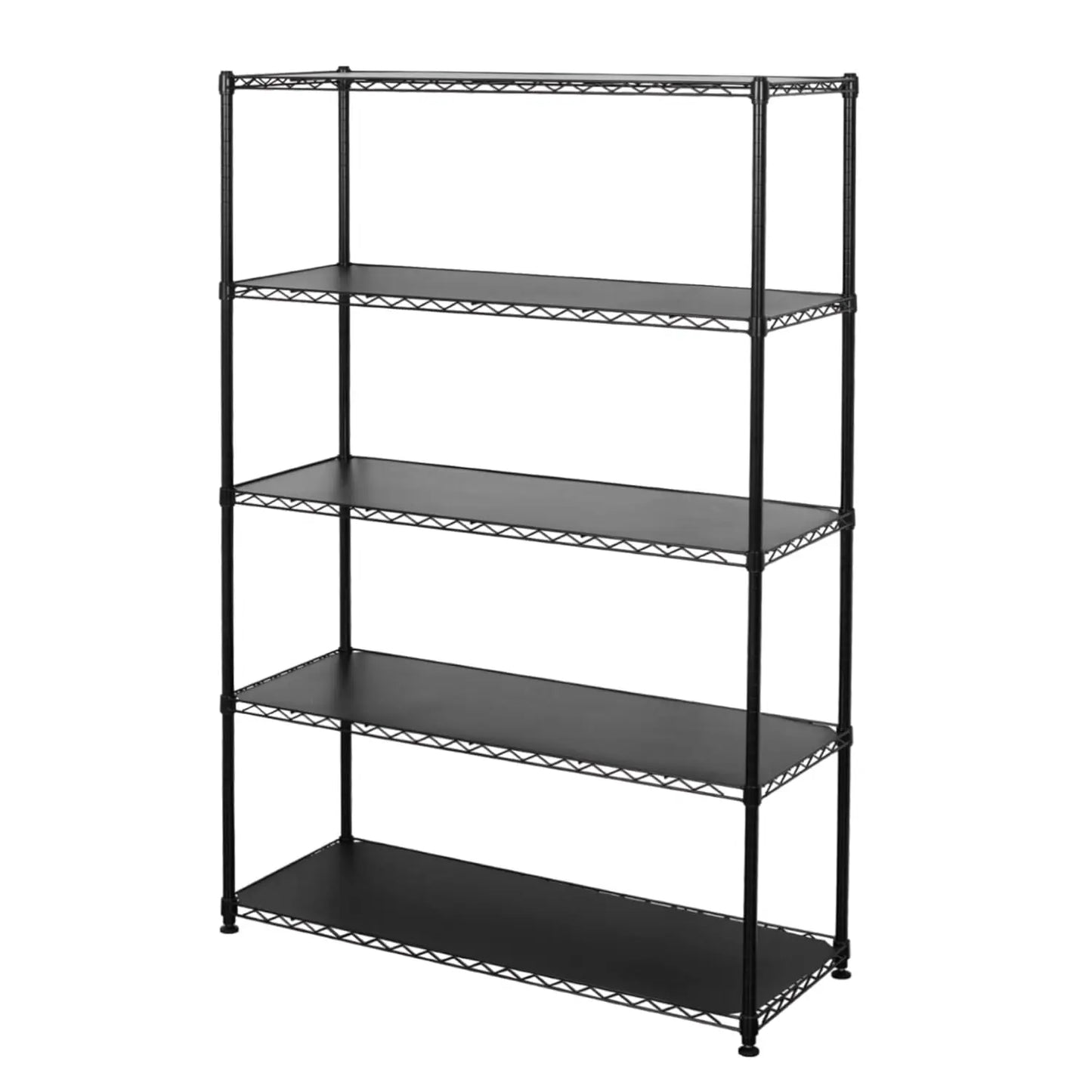 Storage Shelves, Zinc, Heavy Duty Steel Wire Unit with Wheels